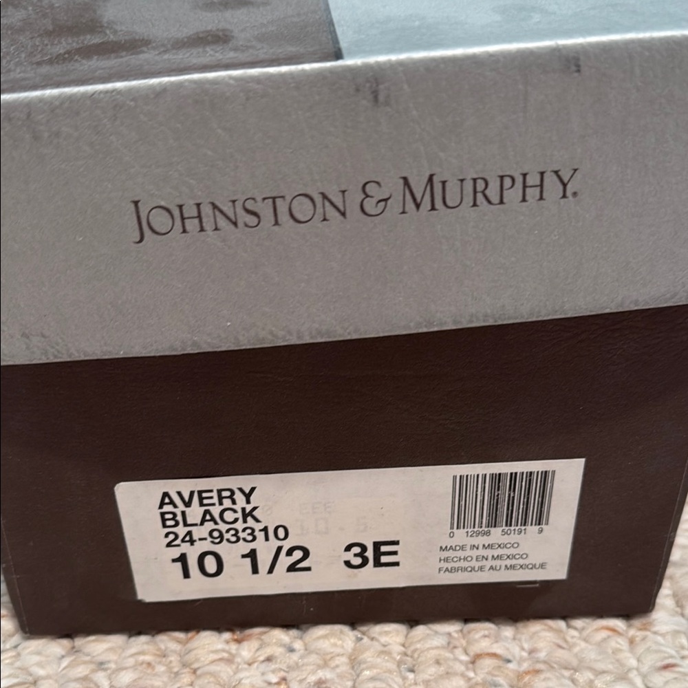 Johnston & Murphy Black Leather Tassel Loafers - Picture 3 of 3